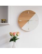 Ceasuri din lemn pentru perete, birou, masă